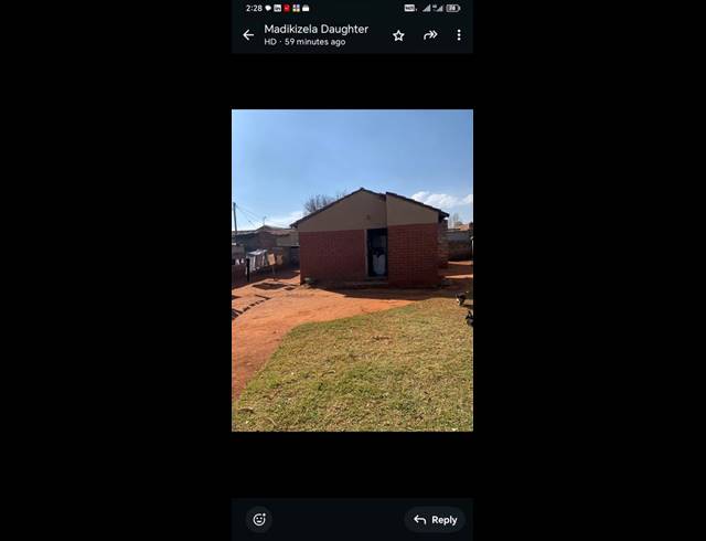1 BEDROOM HOUSE FOR SALE IN MOLELEKI EXT 3